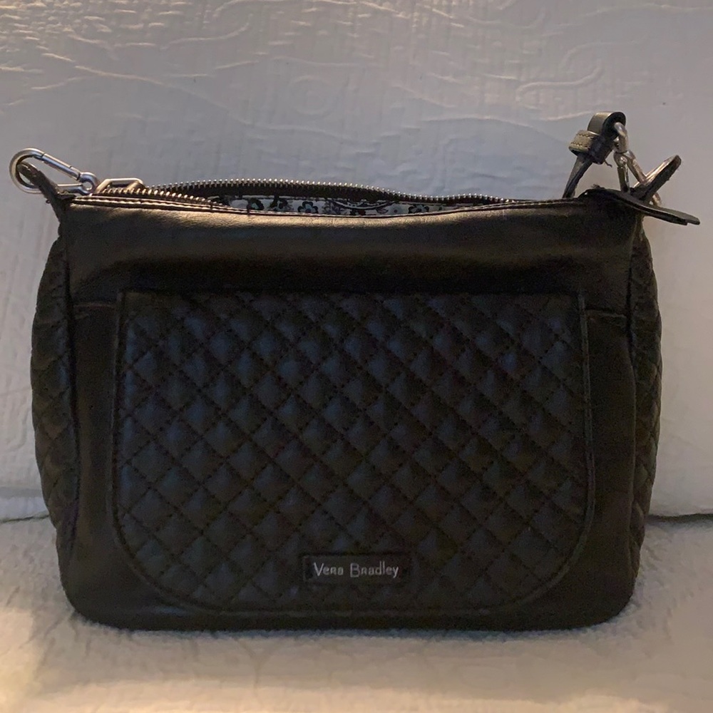 Vera Bradley Carryall Leather Carson Mini Purse
